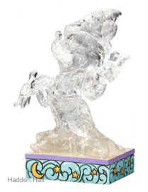 MICKEY "Sorcerer  Illuminated " H13,5cm Jim Shore 4059926 retired , uitverkocht *