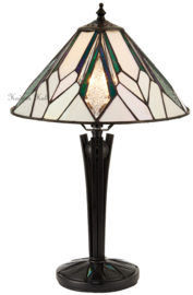 T026S Tafellamp Tiffany H44cm Ø30cm Astoria
