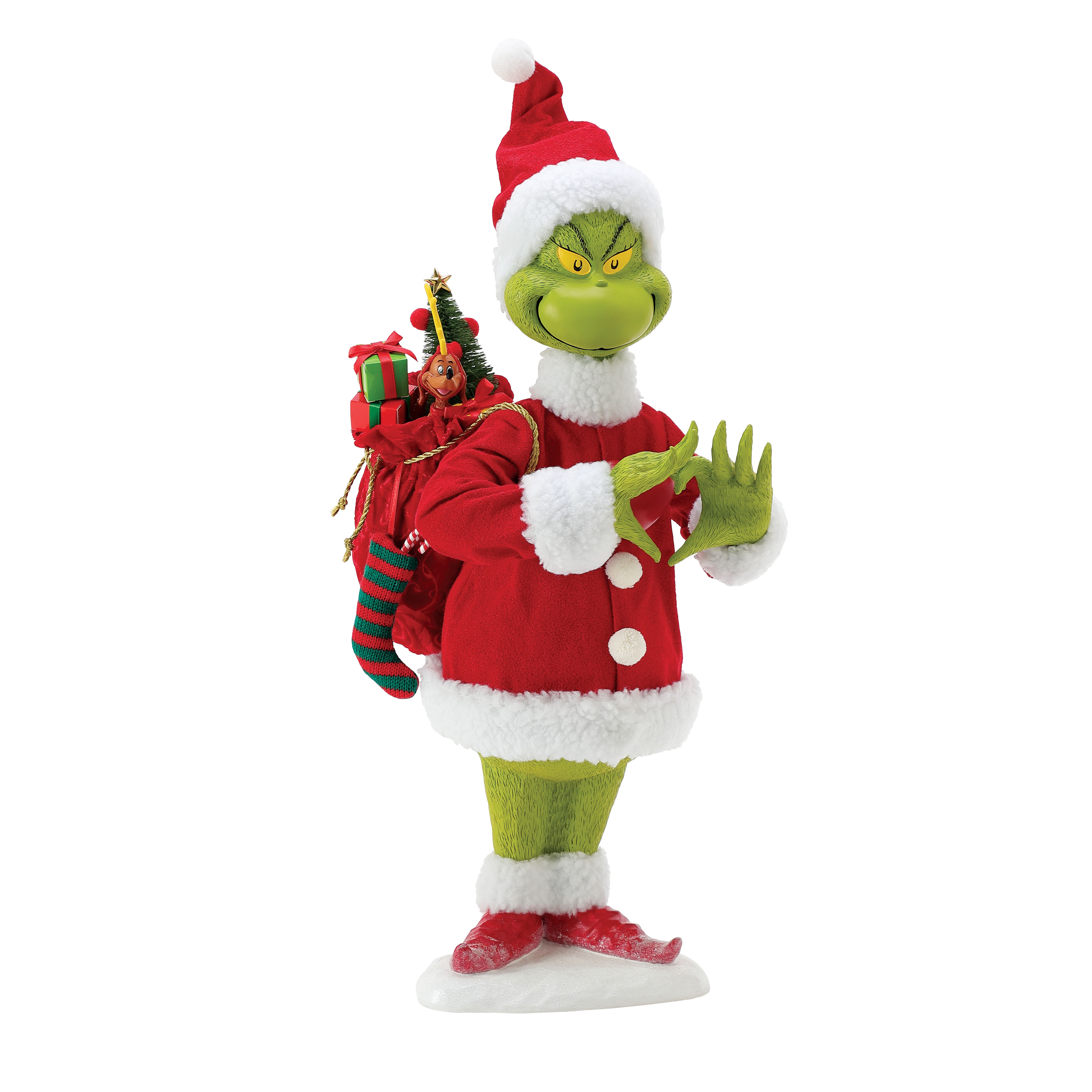 His Heart Grew The Grinch H55cm Disney by D56 Possible Dreams , Statement figurine , limited to 1 year production
