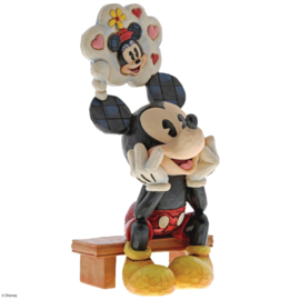 Mickey Thinking of You  18cm Jim Shore 6001281 retired * beperkte voorraad