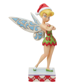 Tinker Bell "Cheeky Christmas Pixie" H10cm Jim Shore 6013063 , retired