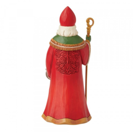 Czech  Santa - Jim Shore 6008914  ,  H20 cm Tjechische santa retired  , laatste exemplaar