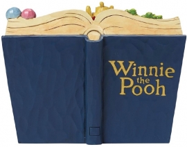 WINNIE THE POOH "Hip,Hip,Pooh-Ray!" Storybook Jim Shore 4046053 very rare , uitverkocht