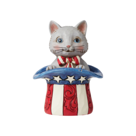 Patriotic Kitten Mini Figurine H9cm Jim Shore 6006443