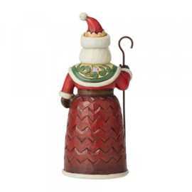 Santa with Holly Pint Sized *H13,5cm Jim Shore 6009003 retired