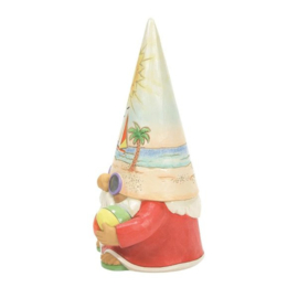 Coastal Gnome with Beachball H17cm Jim Shore 6012797 retired, laatste exemplaren *