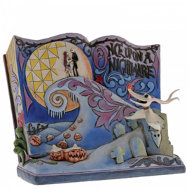 Nightmare Before Christmas Storybook H16cm Jim Shore 4057953 *