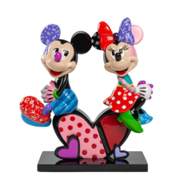 Mickey & Minnie Love Figurine H20cm Disney by Romero Britto 6020358 PREORDER
