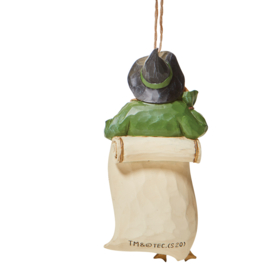 Wizard of Oz - Scarecrow Diploma Hanging Ornament Jim Shore 6008311 , retired, speciale aanbieding