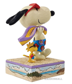 Snoopy & Woodstock "Beach Day" * H12cm Jim Shore 6014338