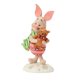Piglet Mini Fig H10cm Jim Shore 6018717 Knorretje  PREORDER