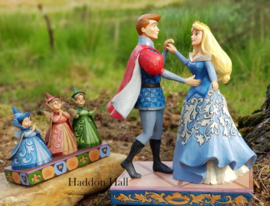 Aurora & Three Fairies - Set van 2 Jim Shore figurines retired, superaanbieding *