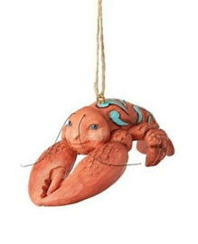 Coastal Mermaid & Coastal Lobster - Set van 2 Jim Shore Hanging Ornaments