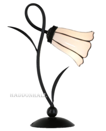 8189 * Bureaulamp Lovely H40cm met Tiffany kap Ø15cm Liseron Akkwewinde