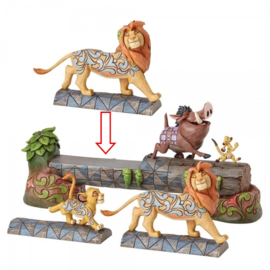 Lion King - Set van 4 Jim Shore beelden, retired