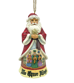 Santa Ornament "We Three Kings" H11cm Jim Shore 6015538 *