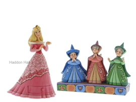 Aurora "Treasure Keeper" + "Royal Guests" Set van 2 Jim Shore figurines *