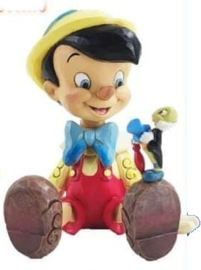 Pinochio & Jiminy - Pinokkio & Japie H14,5cm Jim Shore 6011934