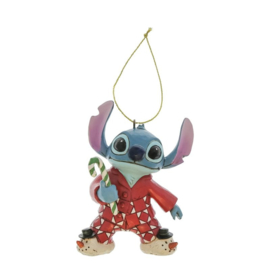 Stitch in Christmas Pjs Ornament H10cm Jim Shore 6017543