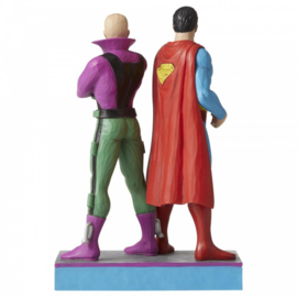 Superman and Lex Luthor Figurine H22,5cm Jim Shore 6005981 Superaanbieding retired *