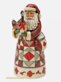 Canadian Santa H19cm Jim Shore 6017648 , retired