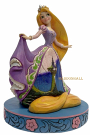 RAPUNZEL  Castle Dress + BASE COLOR Ø13cm "Daring Heights" 4045240   retired