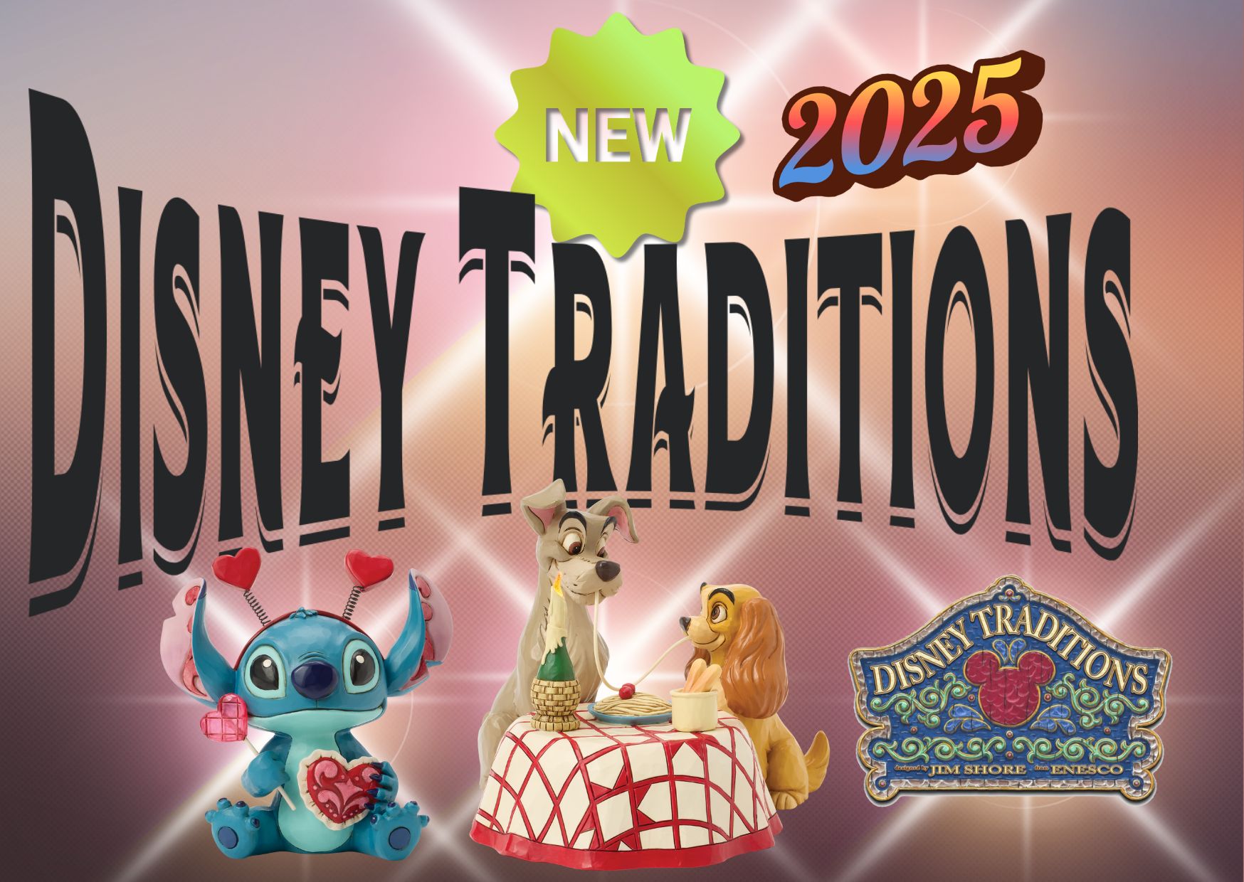 Nieuw 2025 - 2026 Disney Traditions by Jim Shore