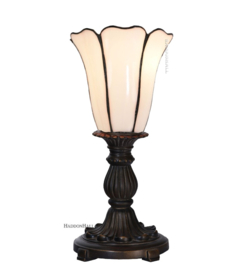 8189 Tafellamp Uplight met Tiffany kap Ø15cm Liseron Akkerwinde