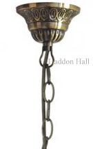 SP10007 * Hanglamp Tiffany H65cm  Ø25cm Bedford