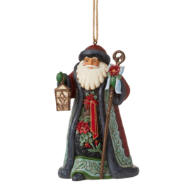 Holiday Manor Santa with Cane H10cm Jim Shore 6012887