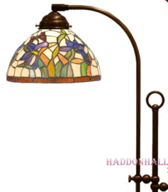 Y10392 * Vloerlamp met Tiffany kap Ø25cm Papillons