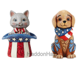 Patriotic Kitten & Puppy Set van 2