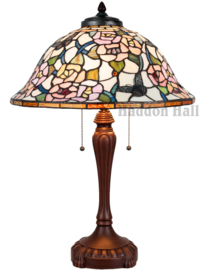5183 Tafellamp Tiffany H65cm Ø46cm Butterfly Monarch