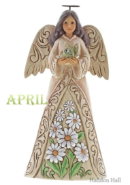 Monthly Angel April H15,5cm Jim Shore 6001565 retired *