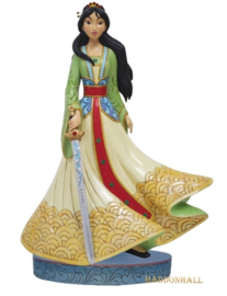 Mulan Deluxe  "Courage and Honor" H38cm  + BASE COLOR  Ø22cm Jim Shore 6016892