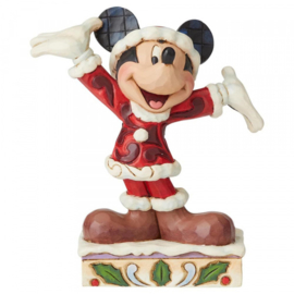 Mickey & Minnie Christmas H12cm Set van 2 Jim Shore figurines retired * uitverkocht