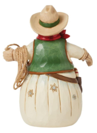 Snowman Cowboy H18cm Jim Shore 6015458 *