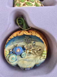 Cinderella Holiday Ornament set uit 2009 Jim Shore 4011042 , sold out
