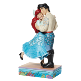 Ariel & Prince Eric "Two Worlds United" H19cm Jim Shore 6013070 *