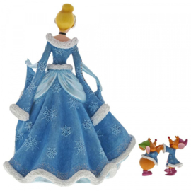 Cinderella , Jaq&Gus Christmas figurine H21cm Disney Showcase 6002181 retired * uitverkocht