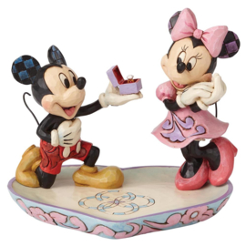 MICKEY & MINNIE "A Magical Moment" H 13cm Jim Shore 4055436 * Valentinesday