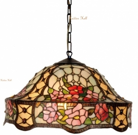 5631*  Hanglamp Tiffany Ø42cm Rosalinde