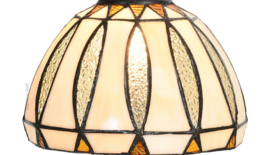 5973 * Tafellamp Tiffany H40cm Ø19cm Moanne