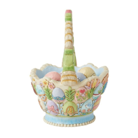 Egg-stra Special Easter Basket 20th Annual Easter Basket H21,5cm Jim Shore 6014433