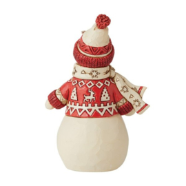 Nordic Noel Snowman H13cm Jim Shore 6010835 retired *