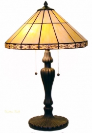 3088 * Tafellamp Tiffany H65cm Ø42cm Serenity