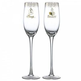 Belle Wedding Toasting Glasses H28cm Enchanting Disney A29335 retired *