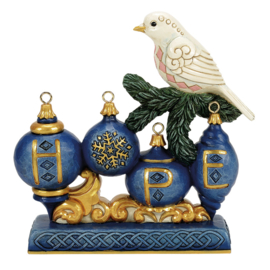 Blue & Gold "Hope" Figurine Jim Shore 6017042 pre-order and already retired