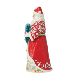 Santa with Sisal Wreath * H22cm Jim Shore 6015496
