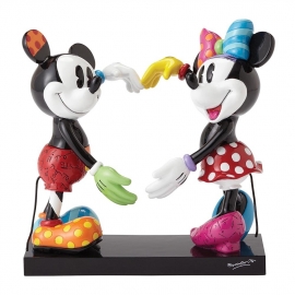 Mickey & Minnie H 17,5cm Disney  by Britto 4055228 retired * laatste exemplaren